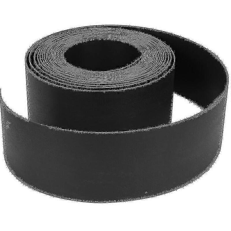 ガーデンエッジングフレキシブル芝生エッジング硬質プラスチックベッドエッジング草刈りエッジガーデニング10m12.5cm2mmブラック-