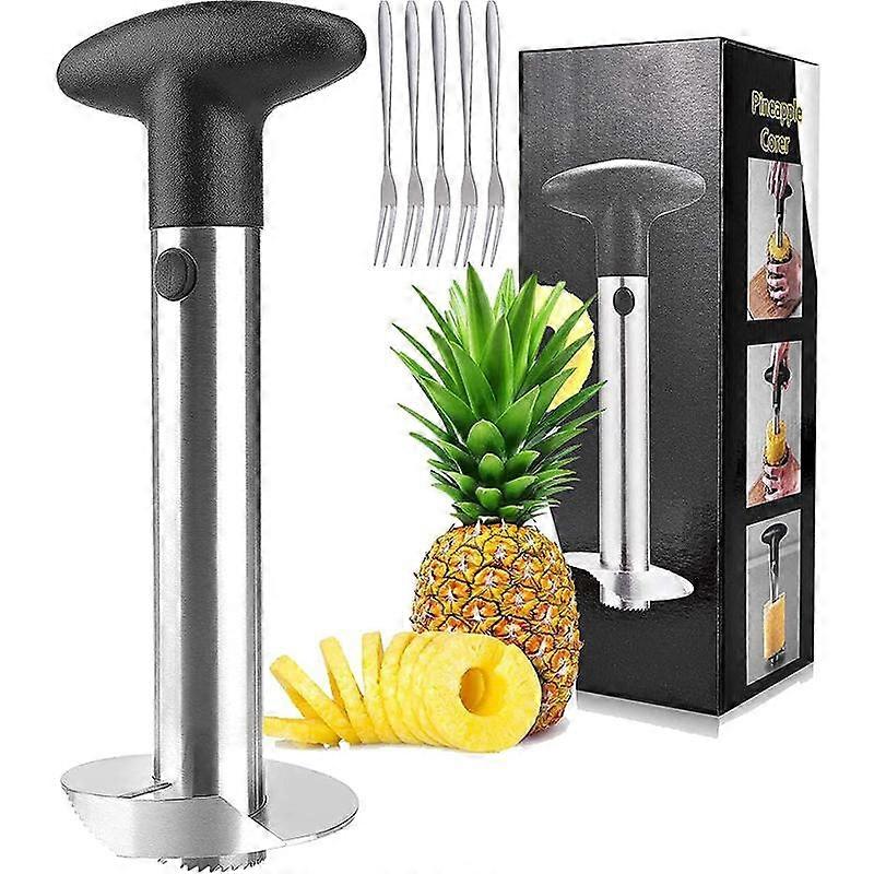 Barsinfi Pineapple Cutter Stainless Steel, Improved, Reinforced, Thicker, Sharp Blade