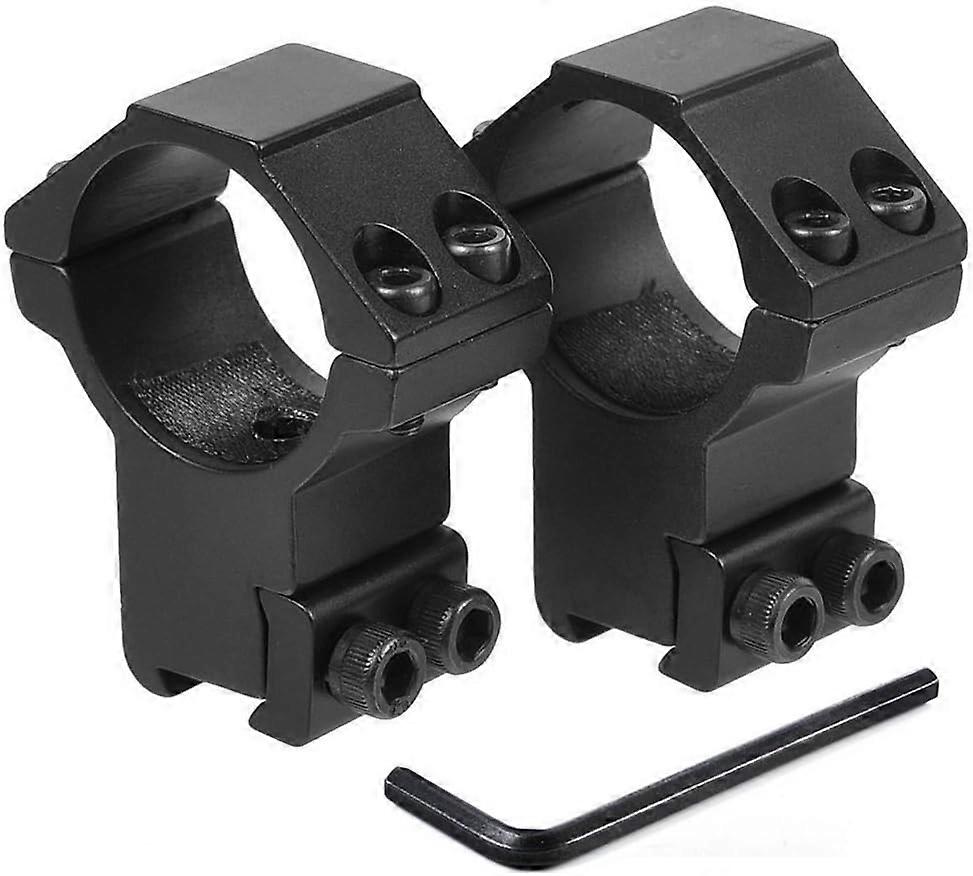 2 x montážny krúžok Scope Mount Ring so skrutkami pre kovovú lištu 11 mm