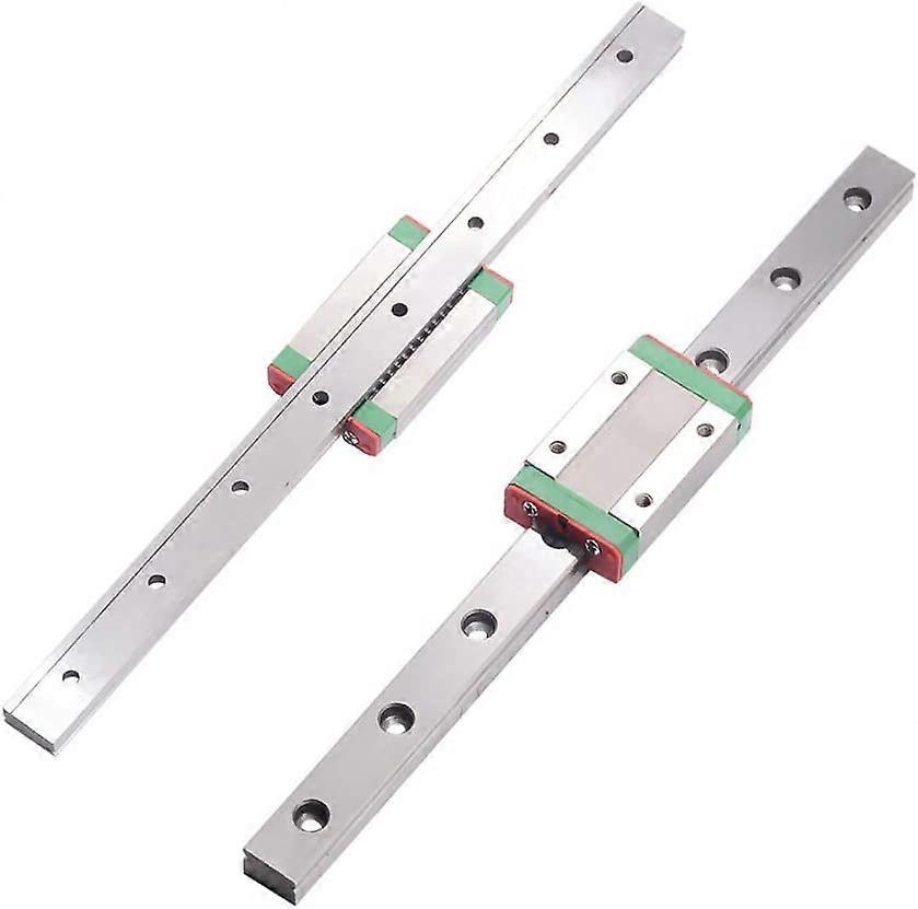 Mgn12H Mini Linear Rail Guide 100/150/200/250/300/350Mm Sliding Linear Gide With Mgn12H Carriage Block For 3D Printer And Cnc Machine