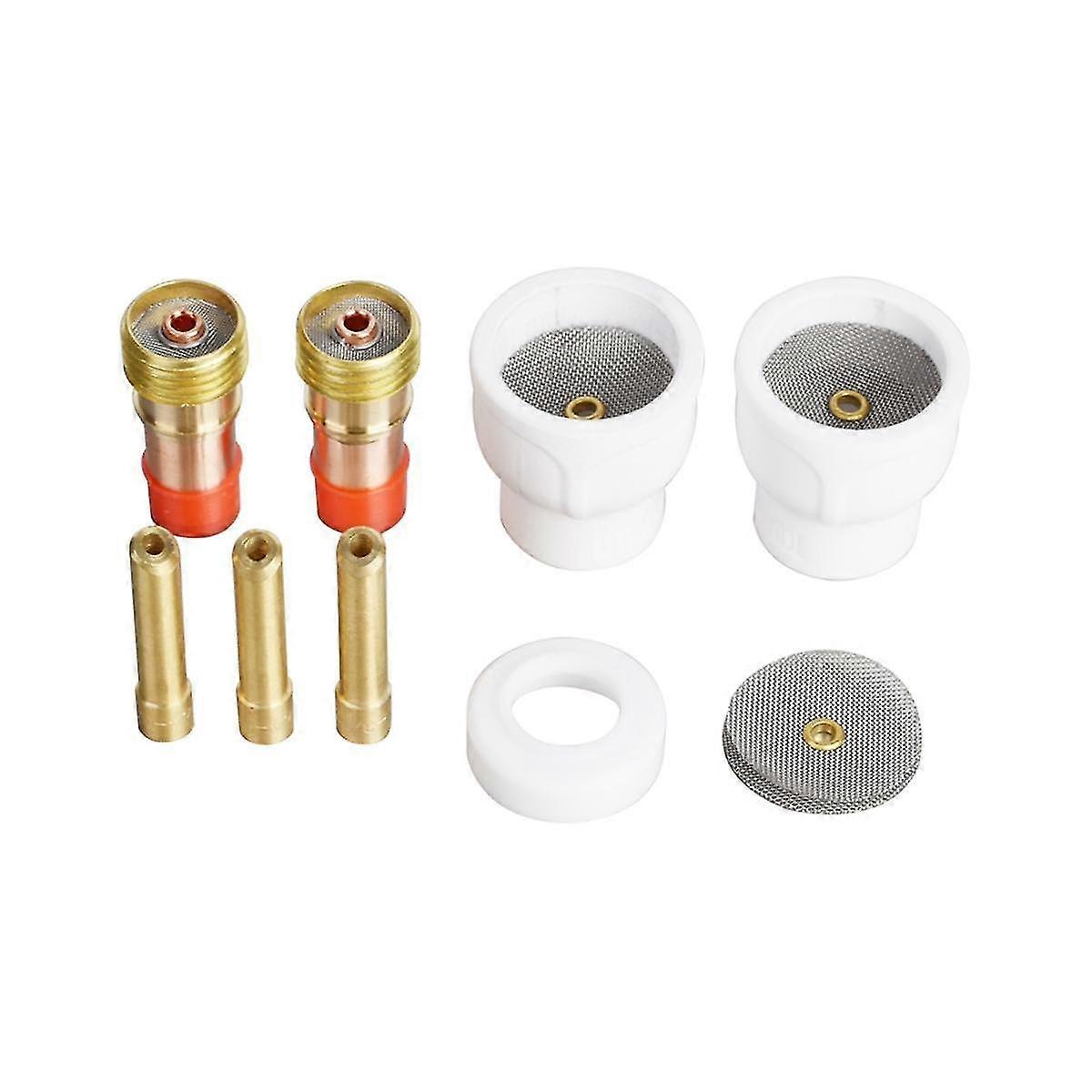 Kit consumabili stubby e stubby GAS LENS per torcia tig 17 - 18 - 26, 1.6mm
