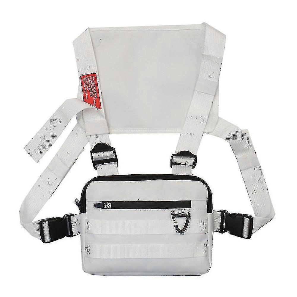 Men"s Outdoor Sports Waterproof Chest Pack, Chest Pack Vest For Workout, Cycling And Hiking