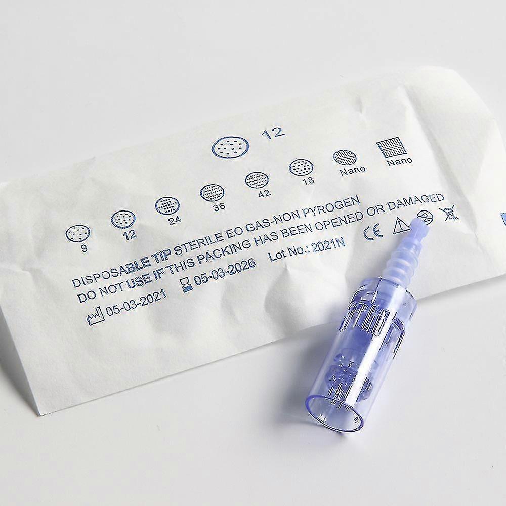 50 adet 12pin Mikroiğneleme Derma Kalem A6 Kartuş