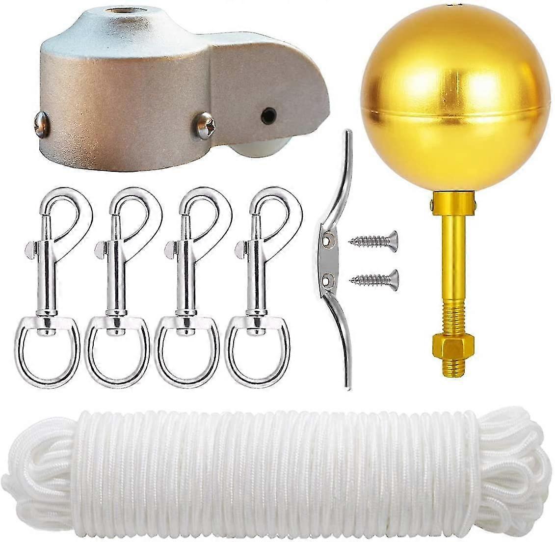 flag pole hardware parts repair kits