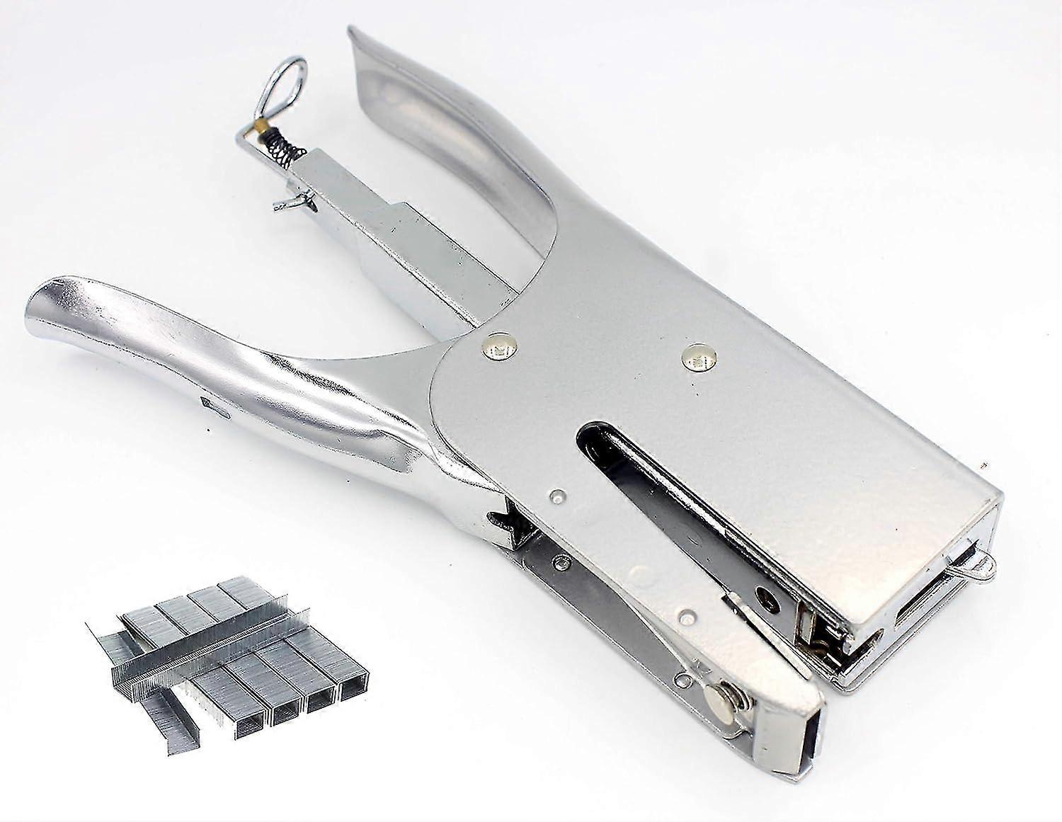 Hand-held Stapler Precise Labor-Saving Design 50 Sheets A4 Capacity with 1000 Pieces High-Strength Staples