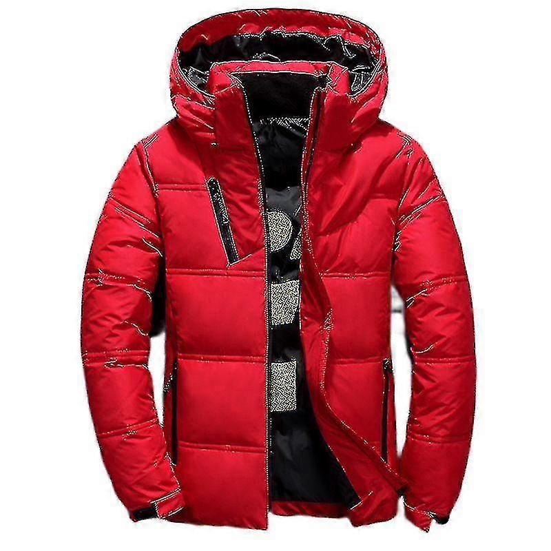 Men's Winter Thick Quilted Down Jacket Xxl
