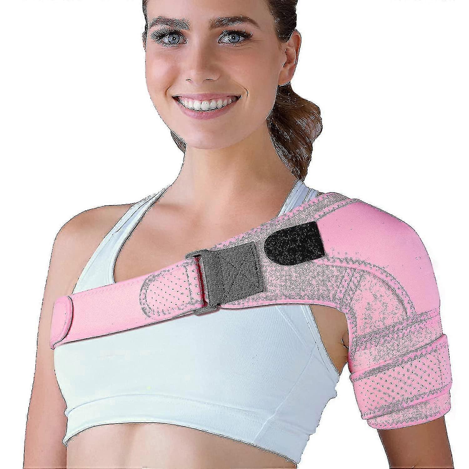 Shoulder Support Adjustable Shoulder Bandage For Tendonitis Shoulder Dislocation Sports Injury Preve