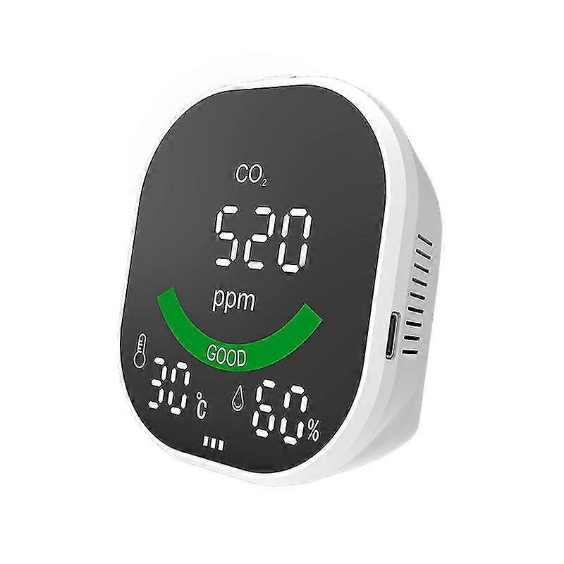3 In1 Co2 Meter Temperature Humidity Monitor Air Quality Monitor Infrared Ndir Detector Indoor Outdoor Detection Tools