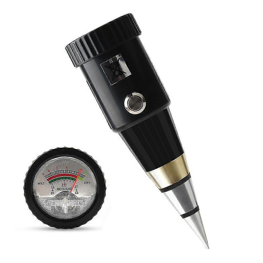 Soil Moisture Sensor , Ph 3-8/moisture 1-8, Acidity Tester Analyzer, Plant Metal Long Probe Detector