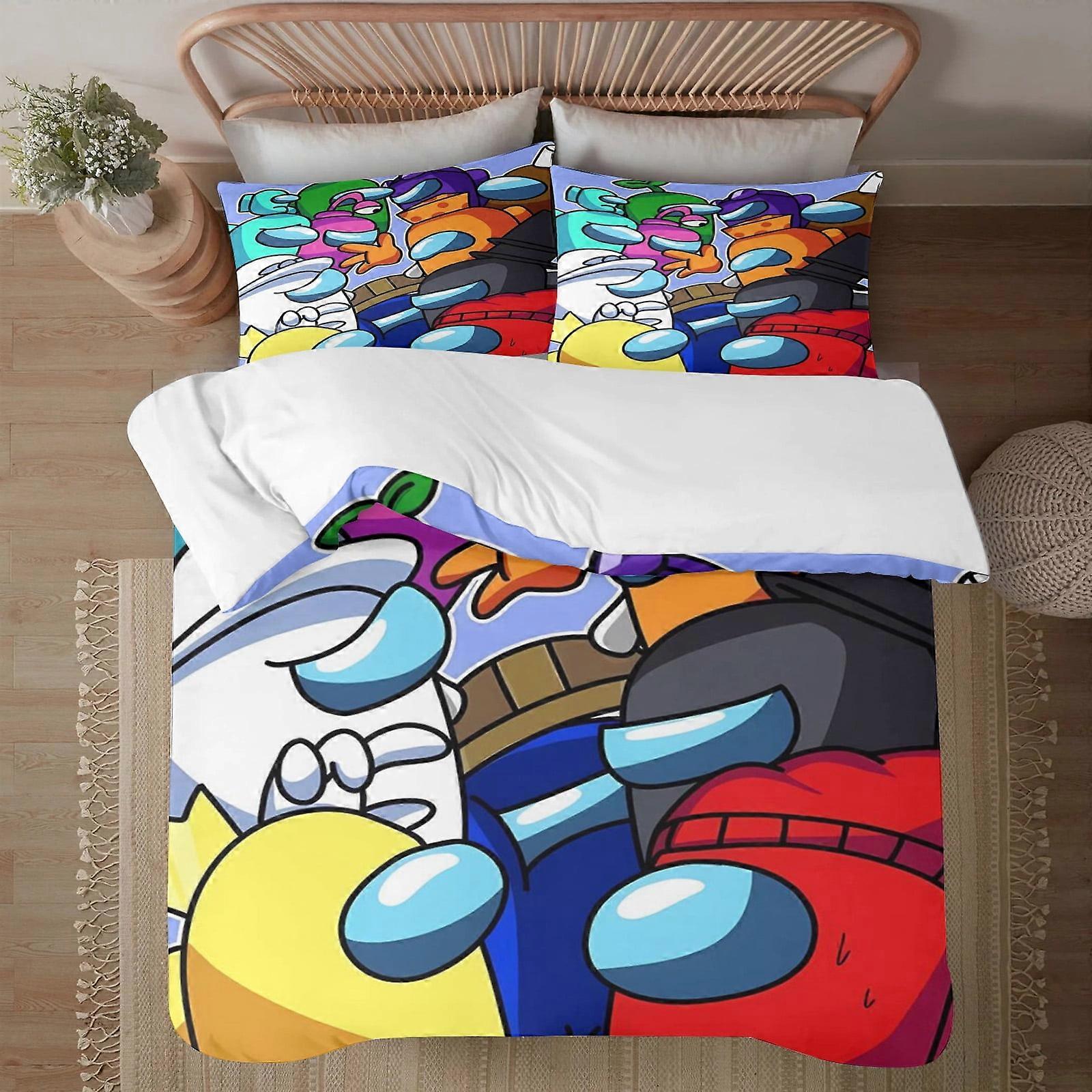 Lenzuola g1805 Among Us Set di biancheria da letto Comforter