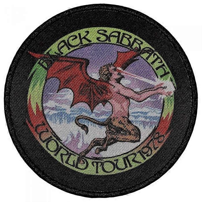 Black Sabbath World Tour 1978 Sew-On Printed Patch