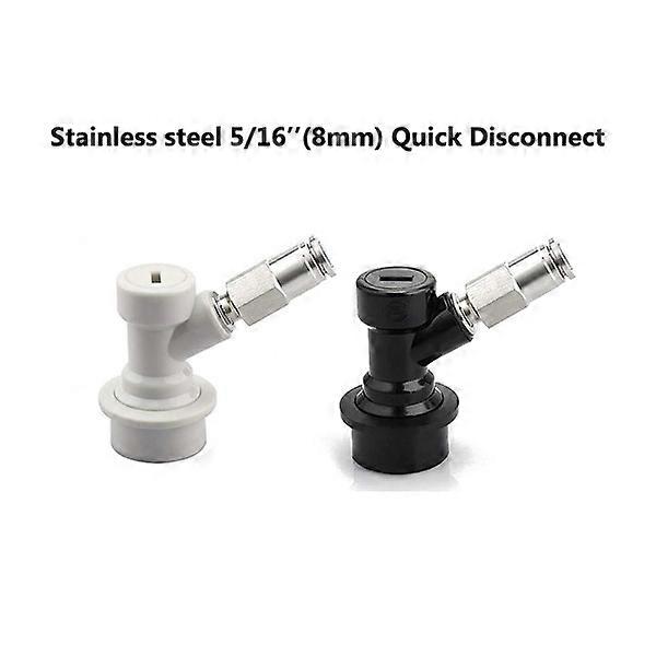 Ball Lock Quick Disconnect,Pipe Hose Connector Fittings,Push-in Joint Ball Lock Kit For Cornelius Corny Keg