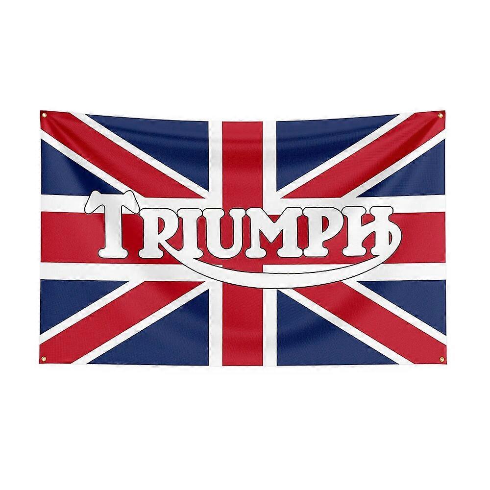 Spanduk Motor Balap Cetak Polyester Bendera Černá 3X5 pro dekoraci 1