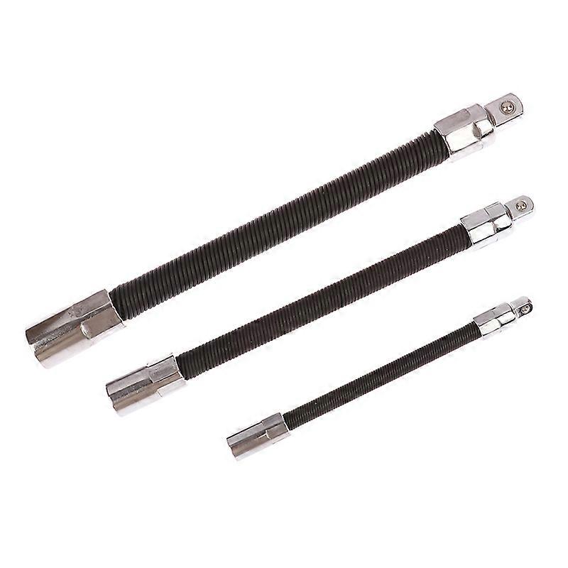 1/4 3/8 1/2 Driver Flexible Socket Extension Bar Adapter Long Socket Extension Rod Torque Socket Ratchet Wrench Extende
