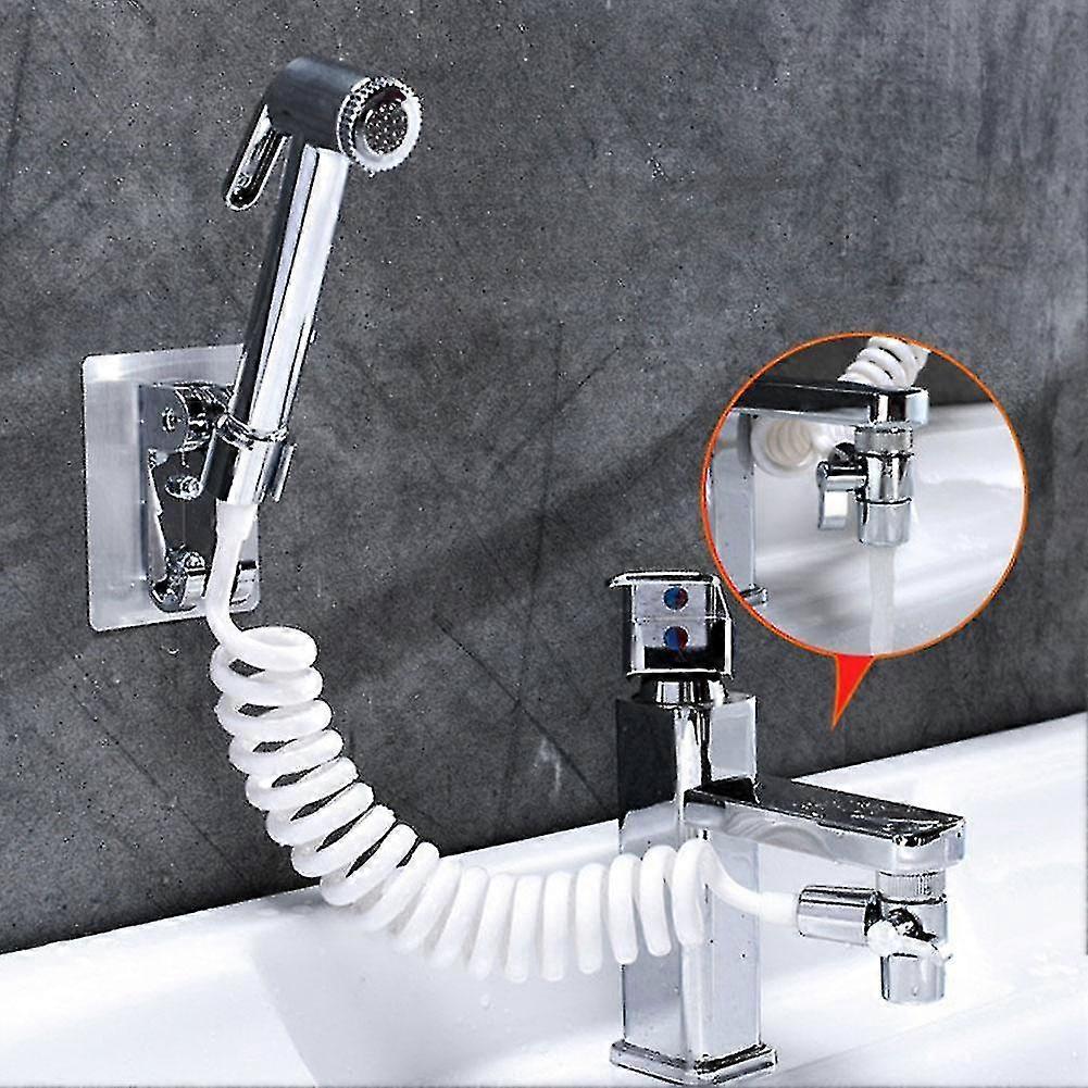 Bathroom Faucet External Shower Handheld Sprayer