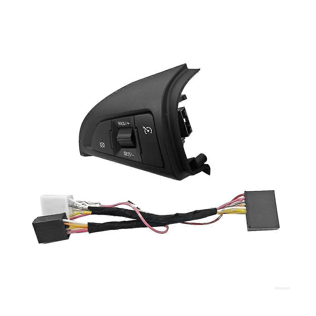 Car Speed Cruise Control Button With Harness 96892140 For Cruze 2009-2014 Multifunction Steering Wheel Switch