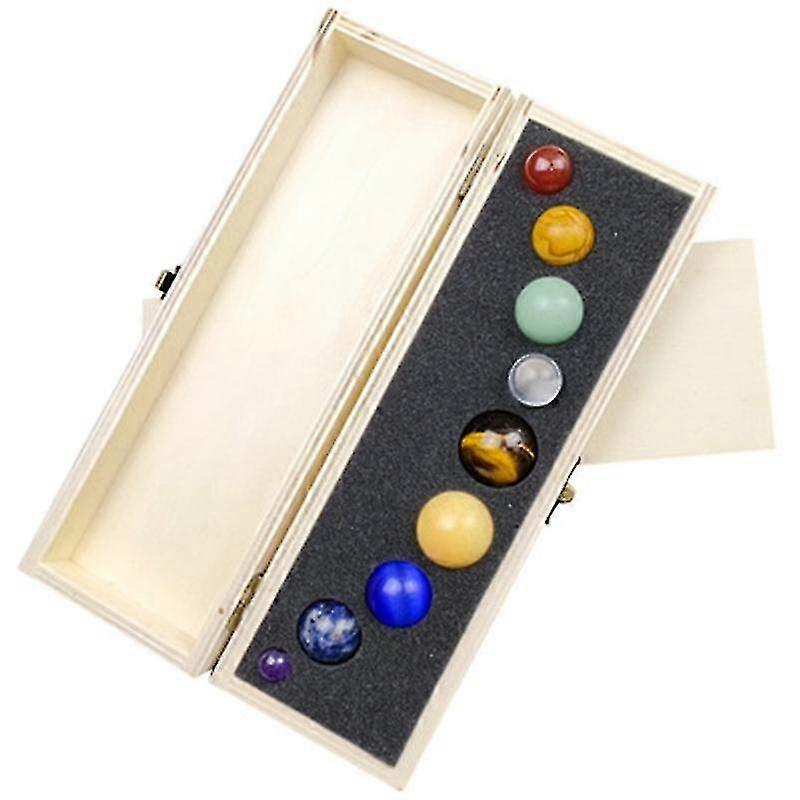 Desk Planets Handmade Natural Gemstone Celestial Creative Gift