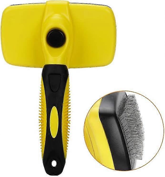 Deshedding Self-cleaning Brush For Dogs And Cats