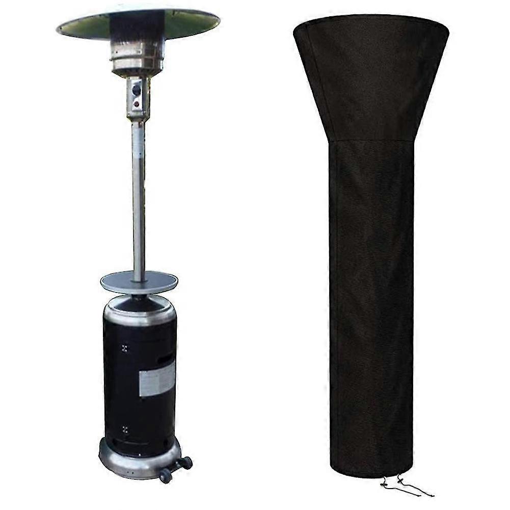 1 Piece (black, About 226*85*48cm) Patio Heater Cover,waterproof Outdoor Heater Covers Patio Heater Protective Cover