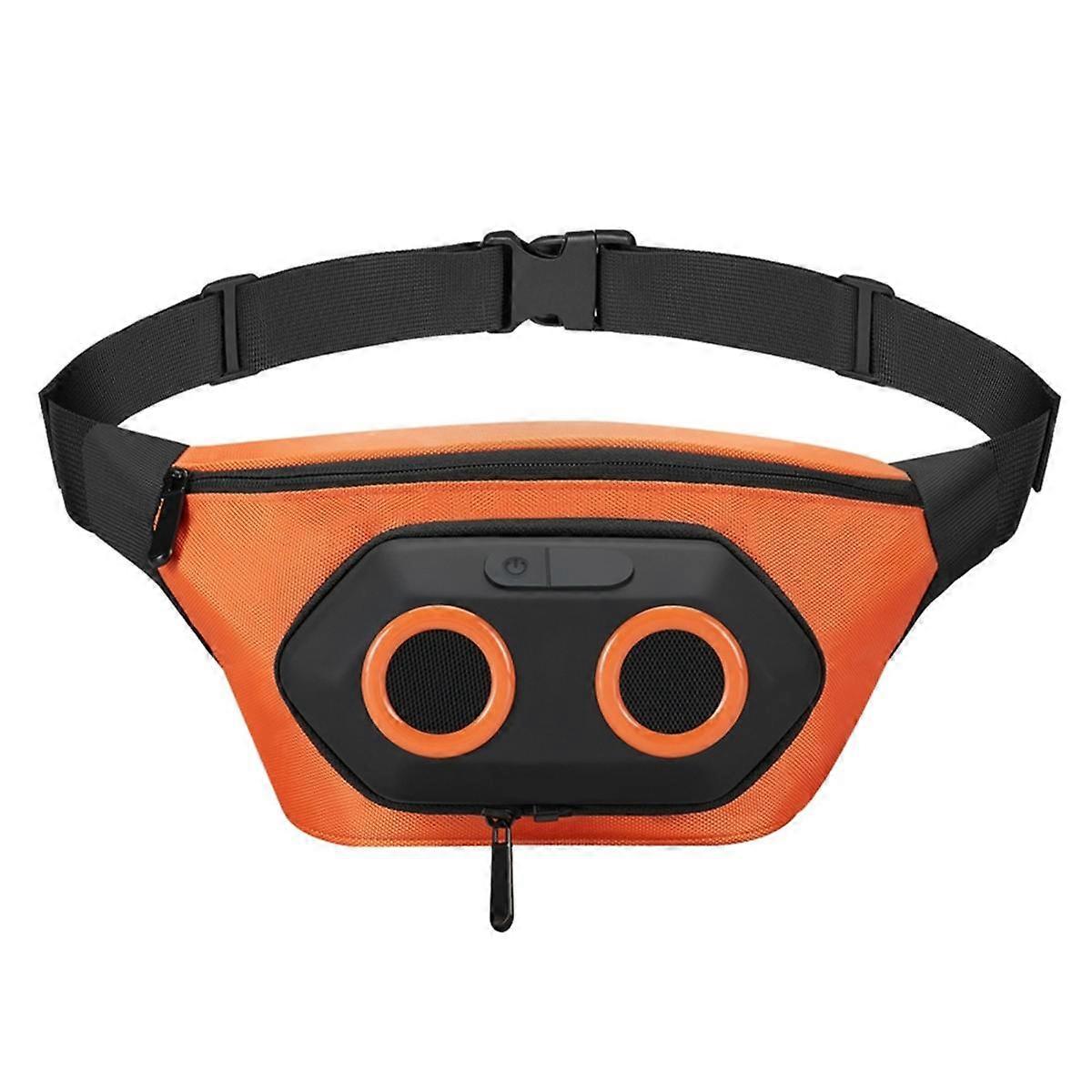 Portable Bicycle Speaker Fanny Pack Bluetooth Sound Audio Sports Waterproof Outdoor Running Climbin