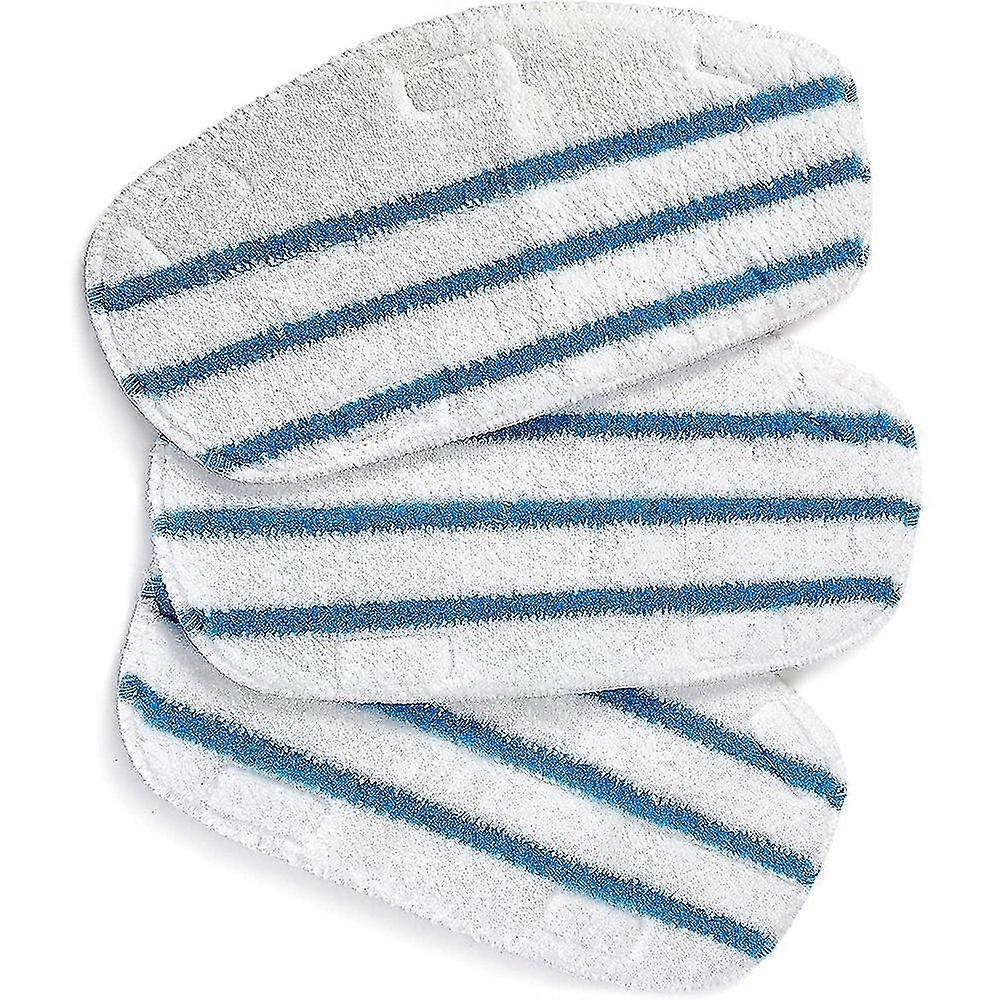 Replacement Steam Mop Cloth Pads Compatible For Pursteam Thermapro 10-in-1, Washable And Reusable Ac