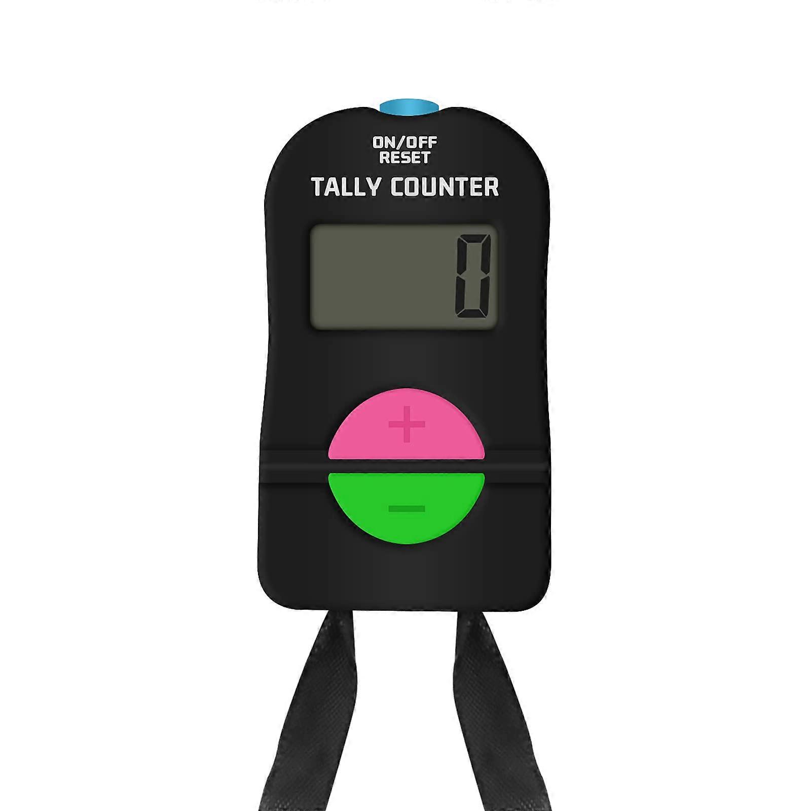 Clicker Electronic Counter, 4 Digit Hand Tally Counters Add/Subtract for counting, golf scoring