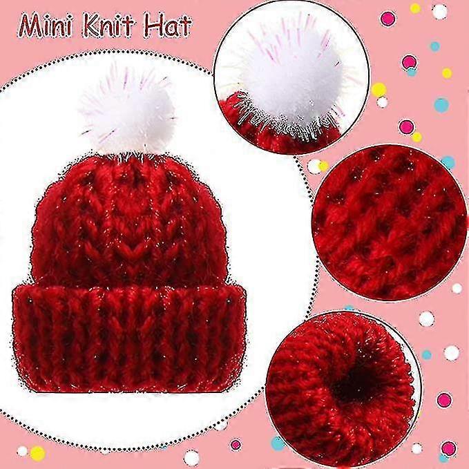 200 Pieces Mini Christmas Knit Hat Ty