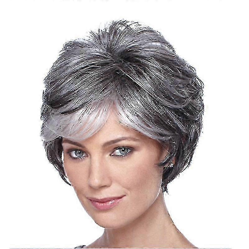Gray Short Hair, Wig Lady
