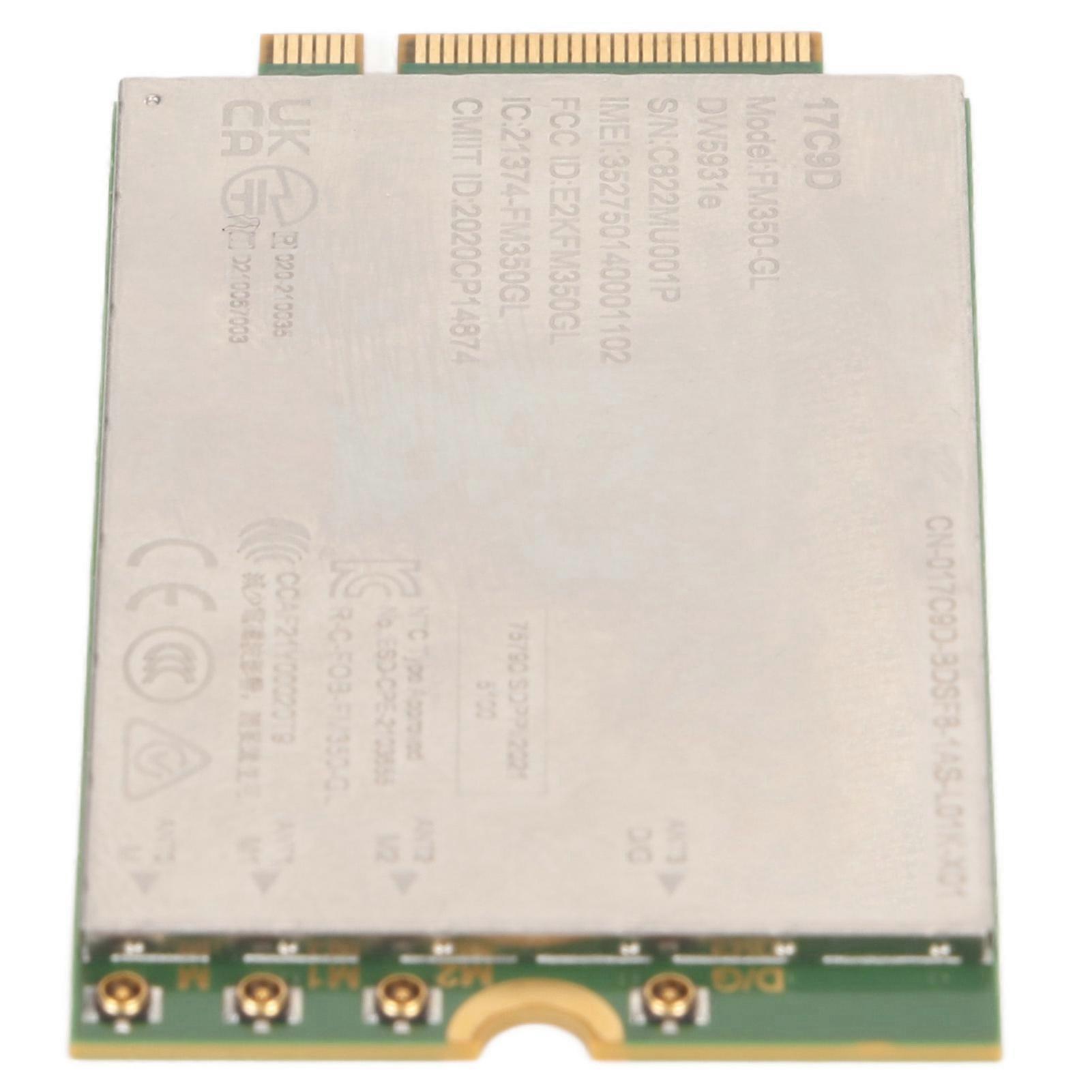 DW5931e 4G LTE/5G NR Module – M.2 Netwerkkaart, 4,67 Gbps Download, GNSS, MIMO 4x4 – Voor Laptop, Desktop En Tablet (Windows/Linux)