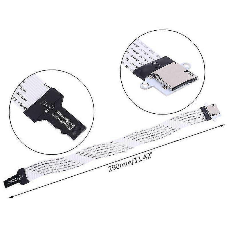 Tf Micro Sd Male To Tf Micro Sd Female (tf To Tf)flexible Memory Card Extension Cable Extender Adapter Reader Cord Link