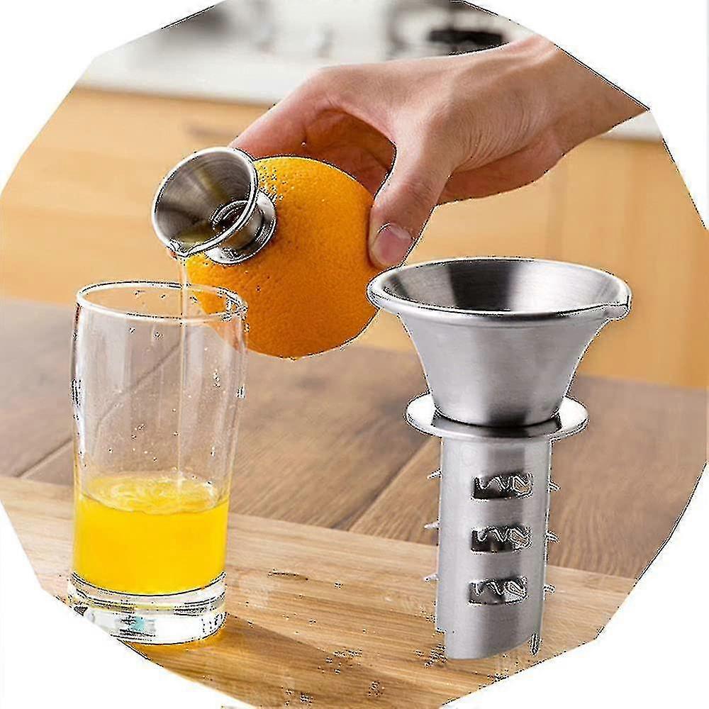 304 Practical Stainless Steel Orange Lemon Squeezer, Manually Squeezer