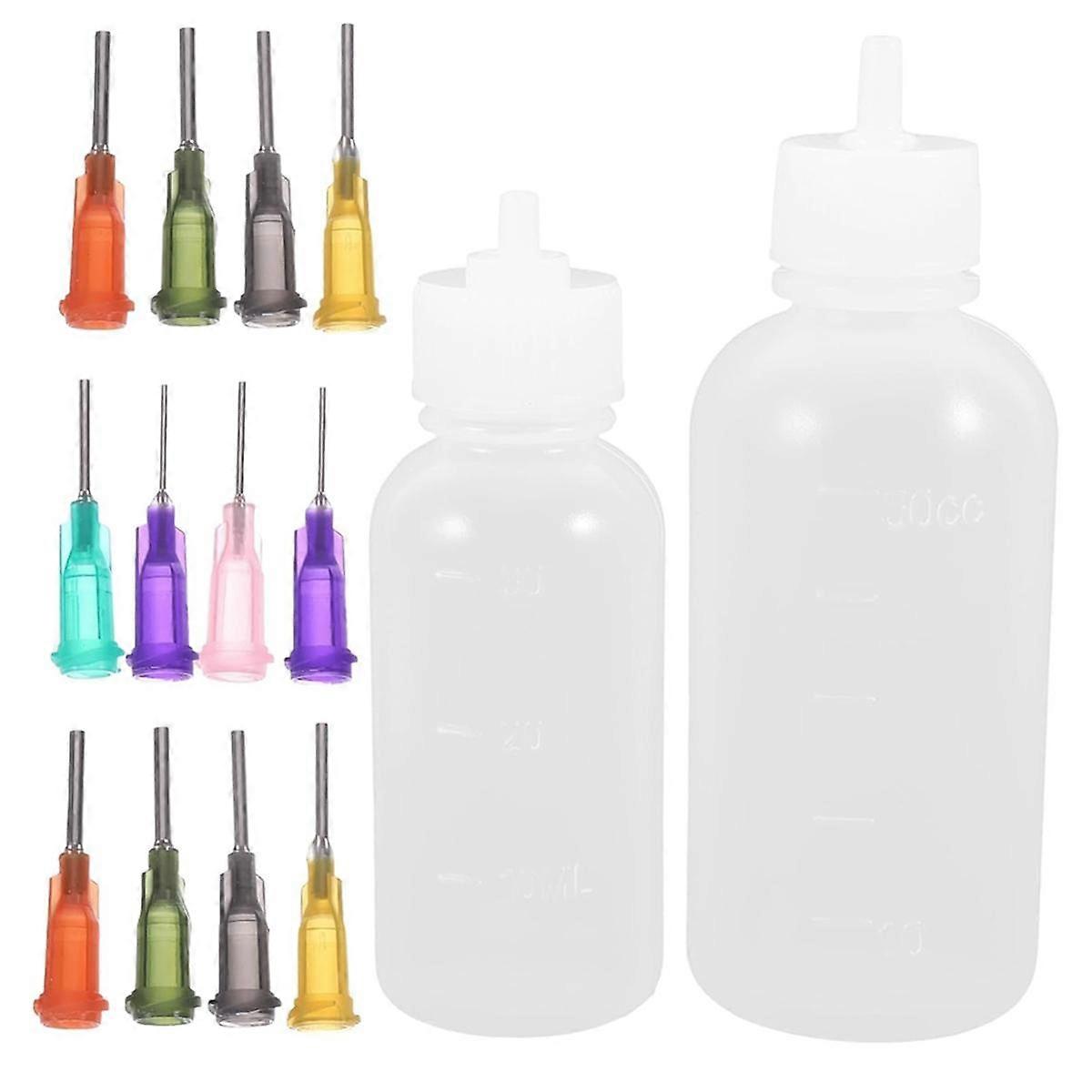 1 Set Customized Plastic Bottle Tool Slip Trailer Bottle Ceramic Glaze Plastic Rubber Stopper Trail