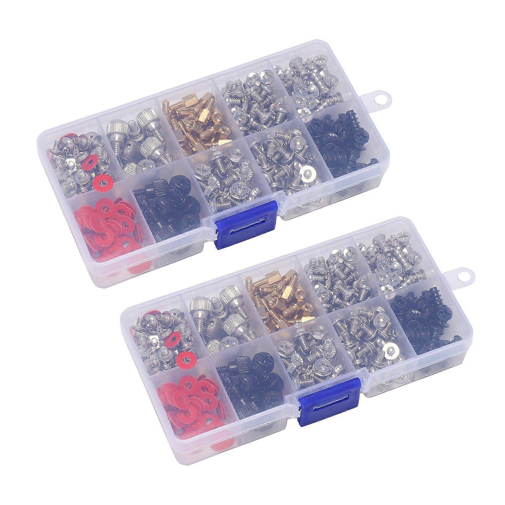 720PCS Personal Computer Screw,Pc Case Screws,Motherboard Standoffs for Hard Drive Pc Case Motherbo
