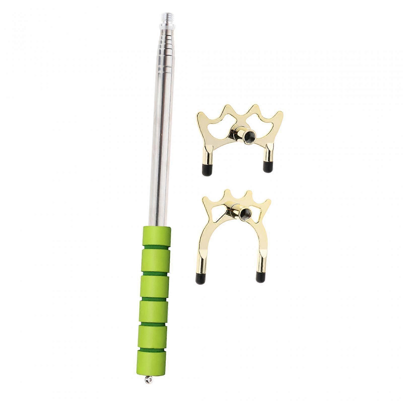 Retractable Pool Bridge Cue Stick with Bridge Head for Playing Training Home Low Head High Head