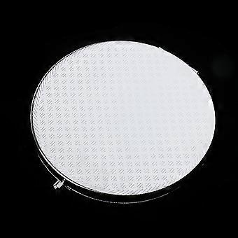 9x1pc Travel Premium Folding Bag Compact Make-up Mirror, Double-sided, Silver