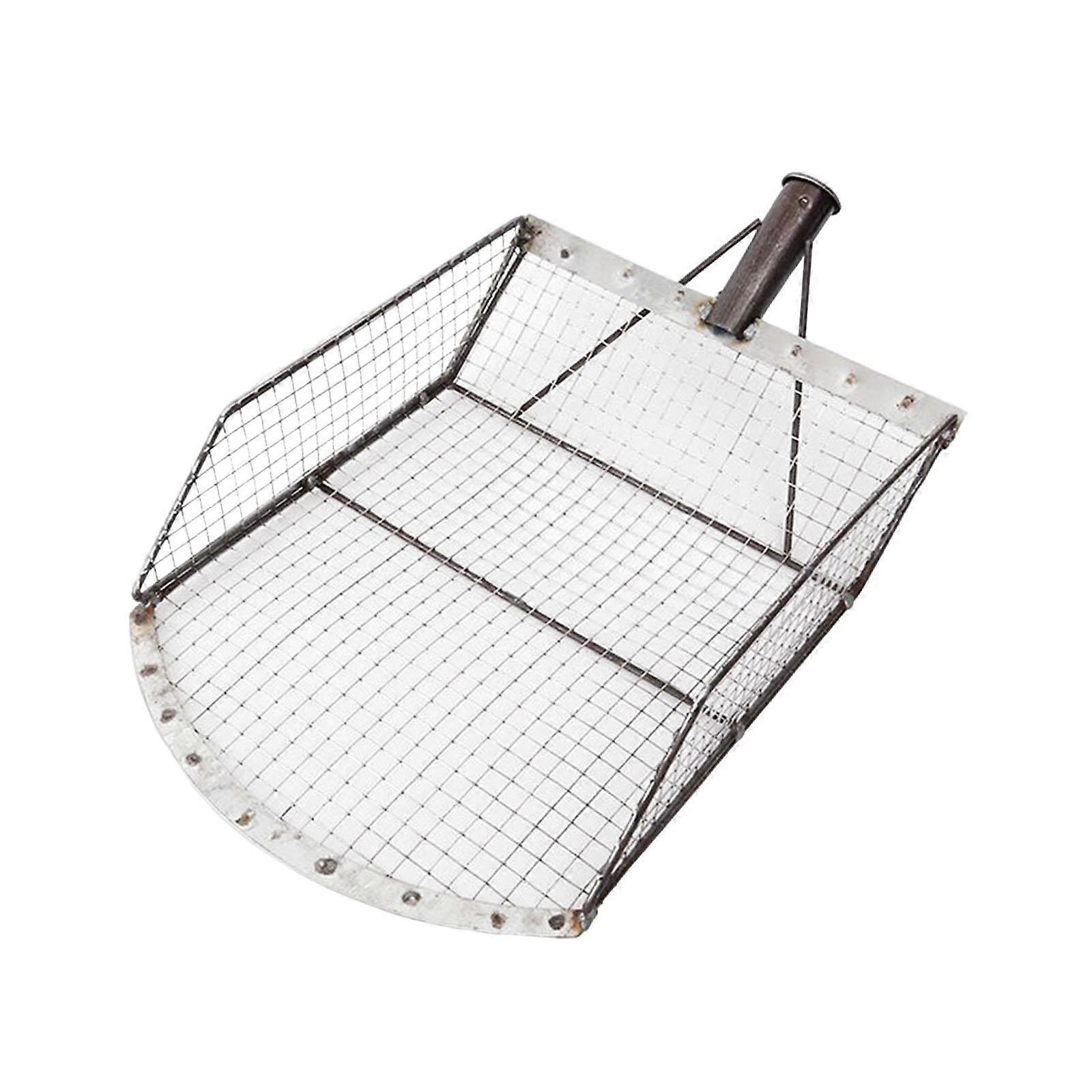 Filter Screen Soil Shovel Dustpan Sieve Soil Shovel for Hourglass Soil Dates Style A