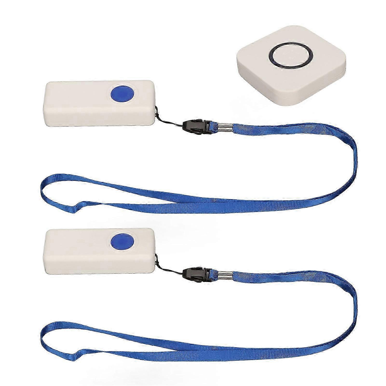 Elderly Monitoring Call Button Wireless 4 Level Volume Adjustment Smart Senior System 100240V EU Plug