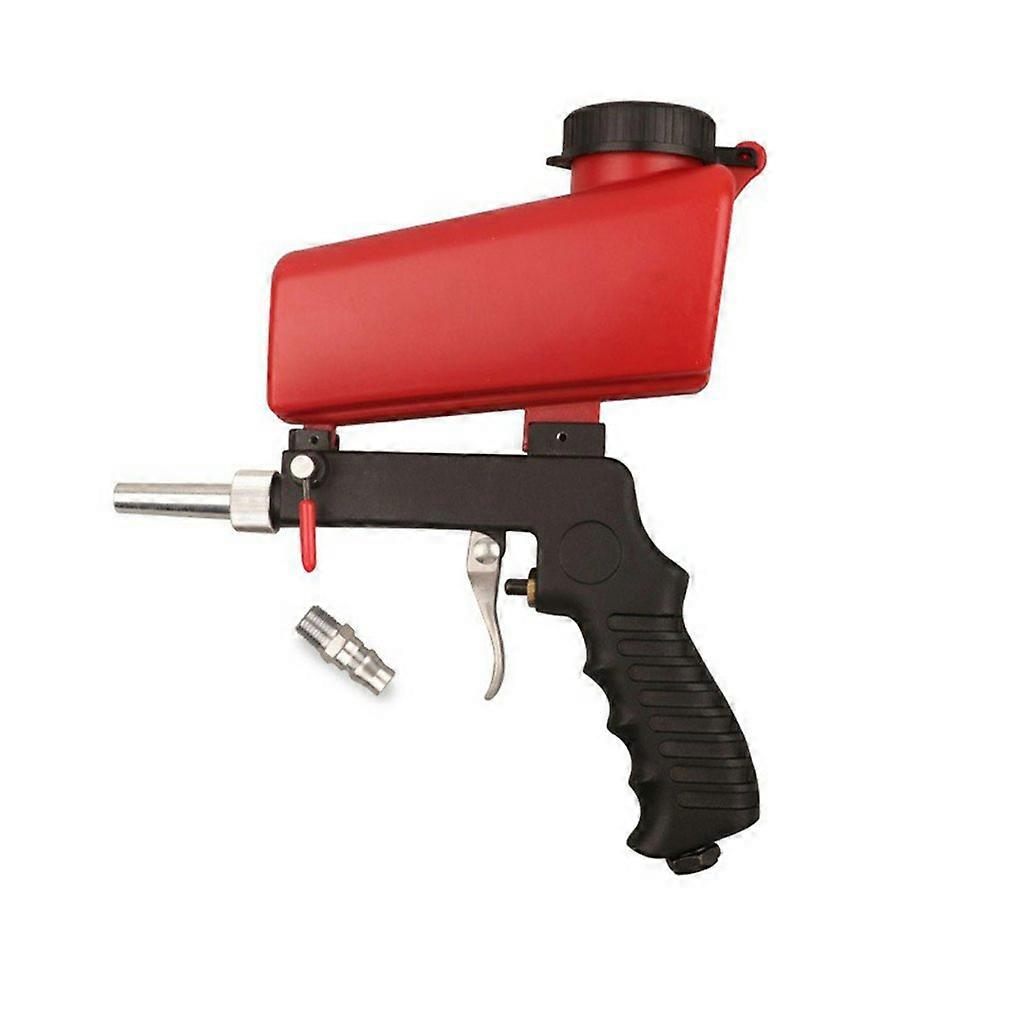 90psi Adjustable Sandblasting Tool Portable Sand Blaster Sandblasting Machine Gravity Small Handheld Pneumatic Blasting Tool