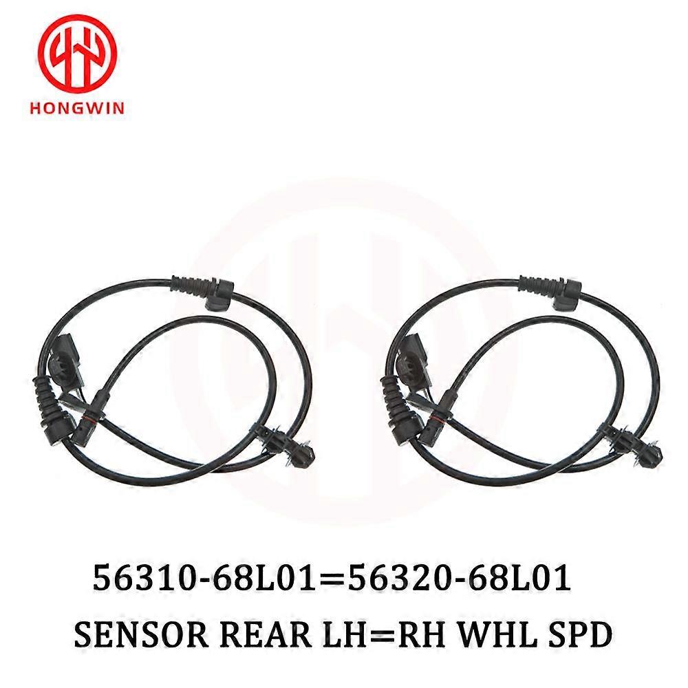ABS Wheel Sensor Rear Left Right 56310-68L01 5631068L01 56320-68L01 For Suzuki Swift IV 1.2 1.3 2010-2021 High Quality