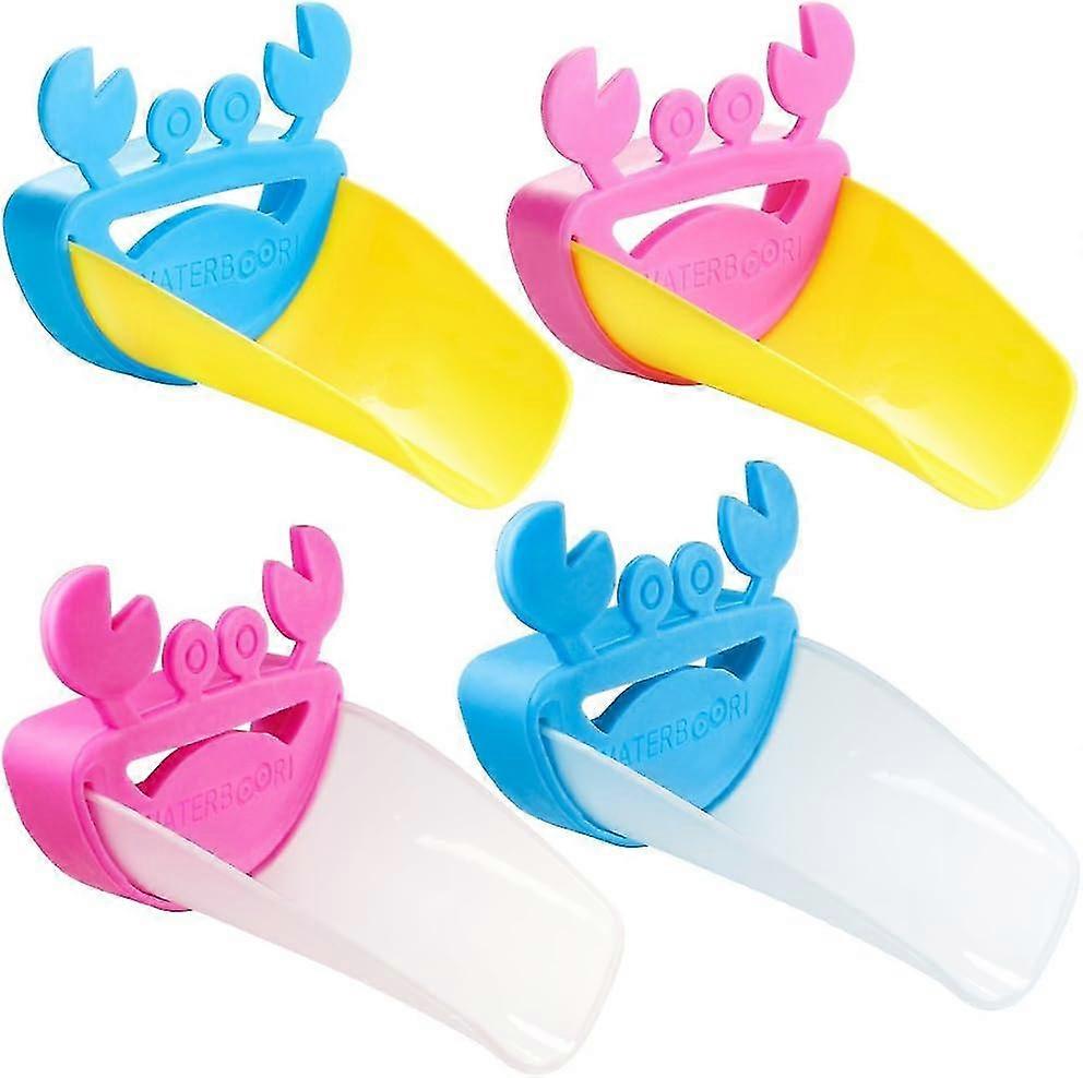 4 Pack Sink Handle Extender, Safe Faucet Attachment And Great Hand Washing Solution For Toddlers, Kids, Babies