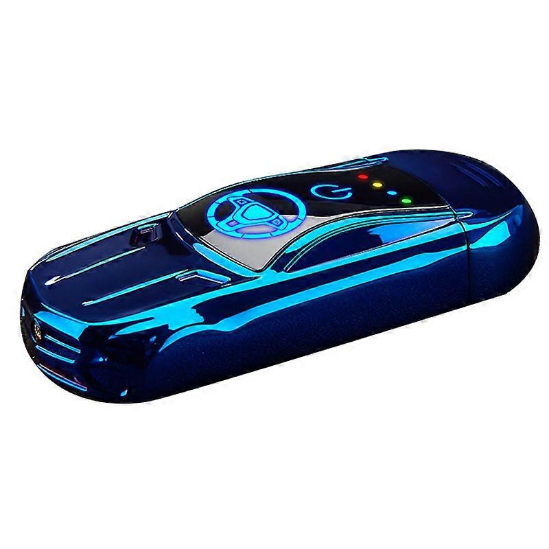 Double Arc Electric Lighter Usb Rechargeable Lighter With Fingerprint Sensor Car Cigarette Lighter