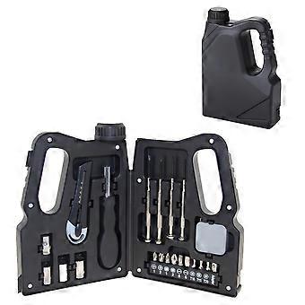 Oil pot type hardware tool set 21 pieces tool set