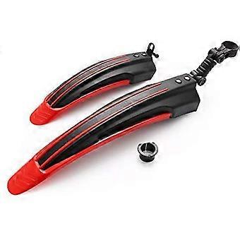 Bicycle mudguard, quick release, splash guard set, rear mudguard, plastic for mountain bikes and racing bikes