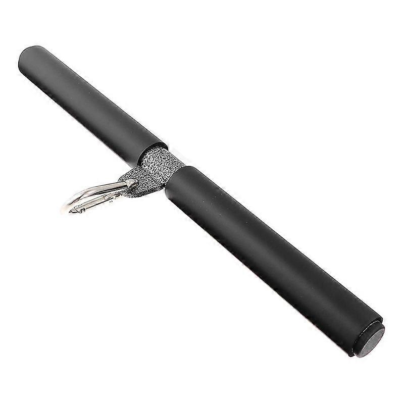 1 Set Rotating Straight Bar DIY Pull Bar with Handgrips Attachment Rotating Straight Bar for Professional Gyms