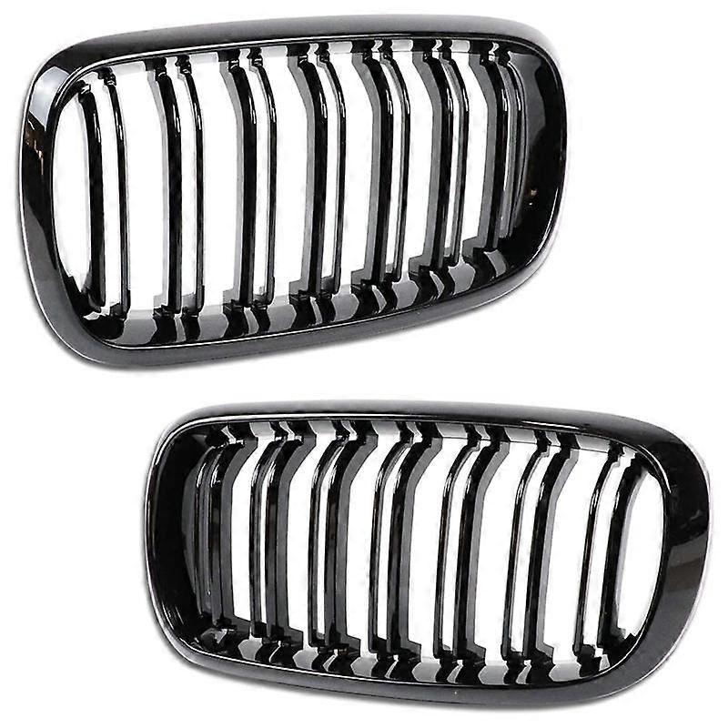 Front Bumper Kidney Grille Grill Cover Replacement for X5 F15 X6 F16 X5M F85 X6M F86 2014-2019 Accessories