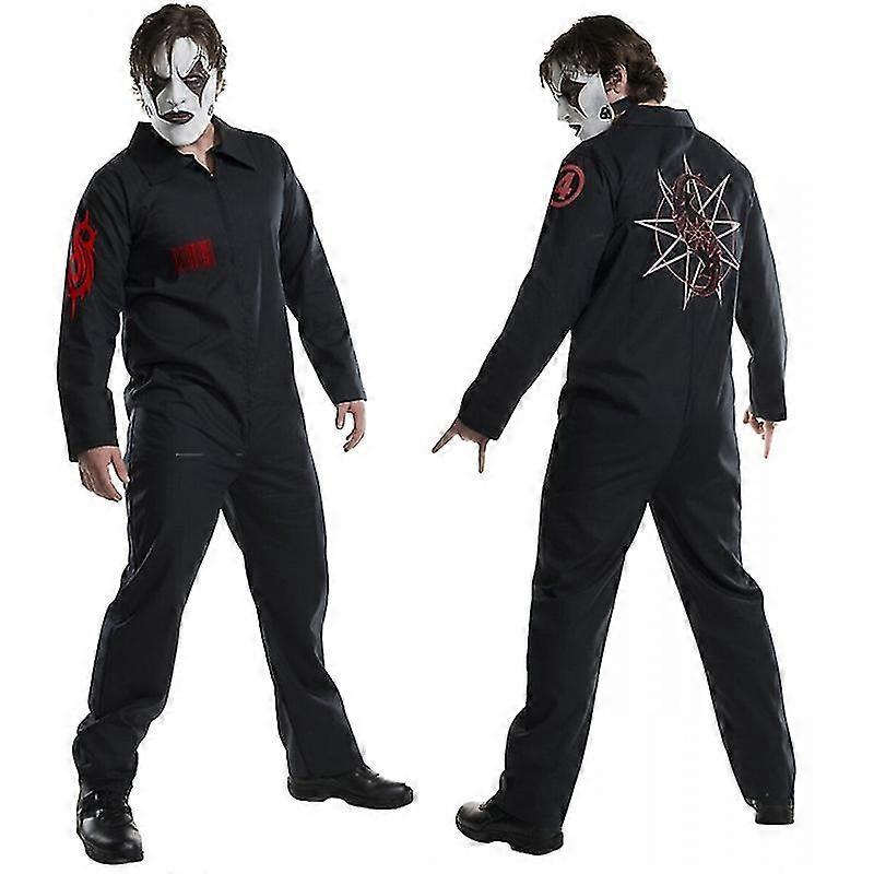 Costume Cosplay Slipknot Joey Halloween - Tuta Rossa Completa (Nuovo Con Etichette)
