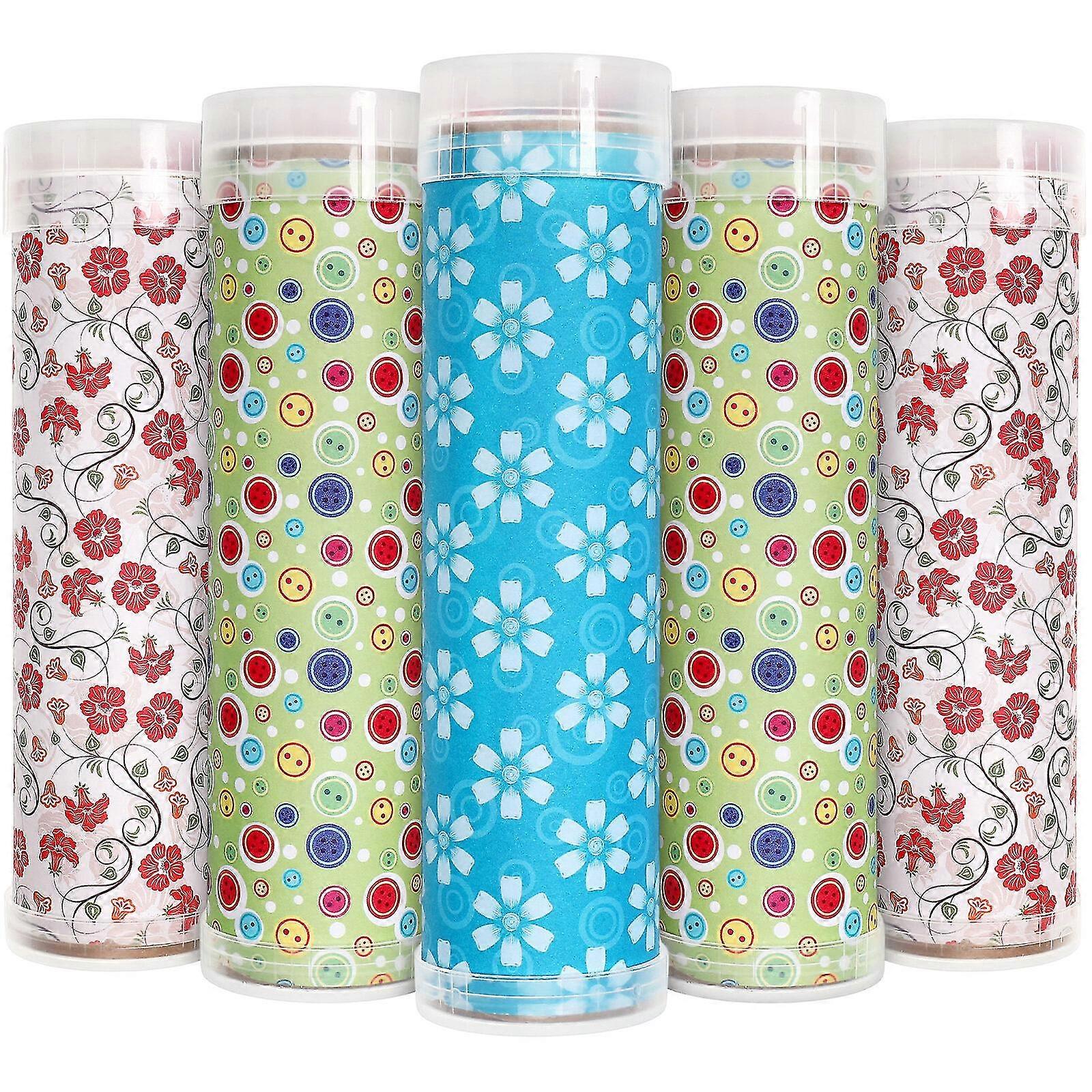 5 Sets Of Diy Kaleidoscope Making Kits Handmade Kaleidoscope Educational Science Toy Children's Day Gift