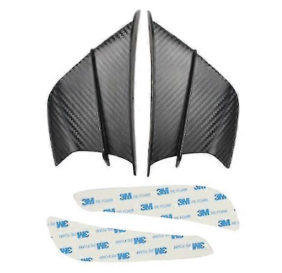 2 Pack Motorcycle Fixed Wind Wings Wind Deflector Mirror Fixed Wings