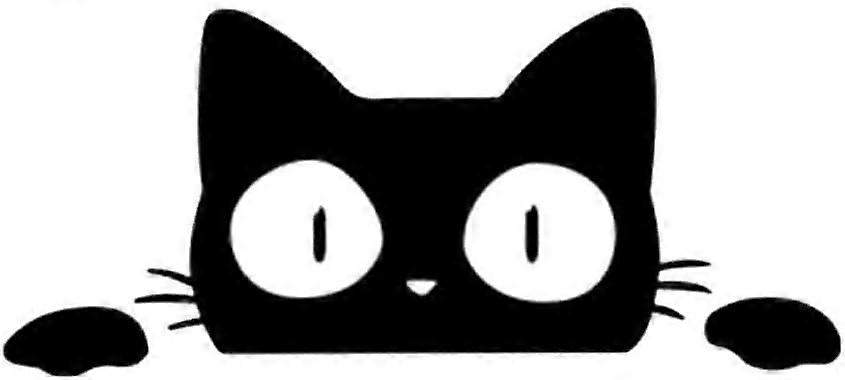 Waterproof Car Stickers Cats and Animals Pattern - Black