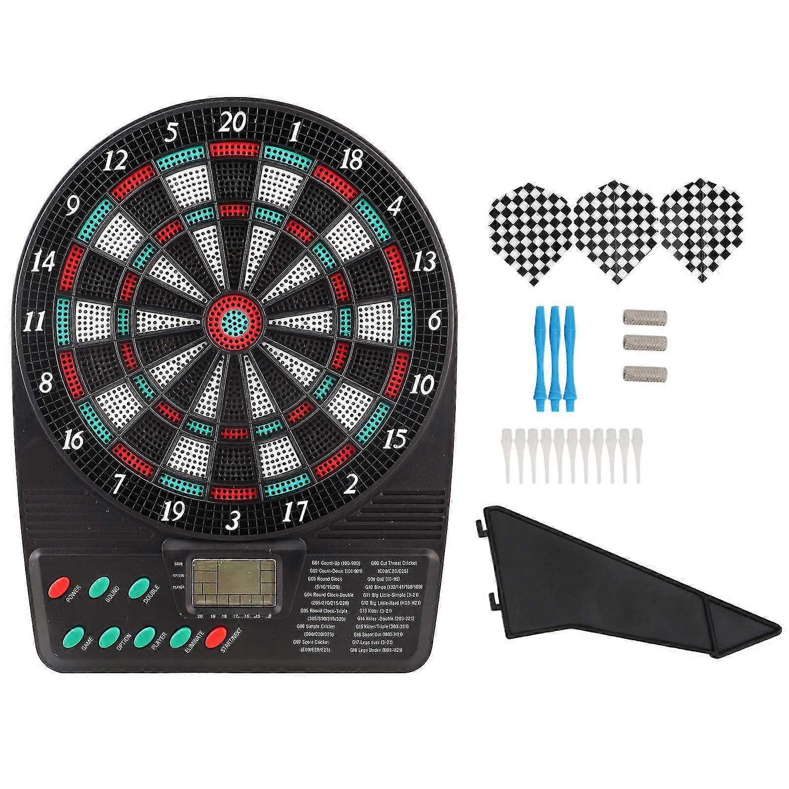 Electronic Soft Dart Board Set - Automatic Scoring for Family Leisure and Entertainment